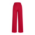 thumbnail image 3 of Wlynlyn Wide Leg Sweatpants for Women Trendy High Waisted Casual Pants Drawstring Loose Long Pants with Pockets Size L, 3 of 5