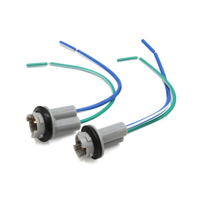 Impermeable T10 W5W Socket Base de Led Smd Luz 2 Cables Conector