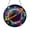 Acrylic 3.5 Inch, variant on Planet Saturn Stained Glass Suncatcher Window Hanging, Colorful Ringed Planet Art Glass Panel with Stars, Cosmic Space Design Decorative Window Ornament for Celestial Home Gift