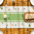 thumbnail image 4 of Flowers Vase Tulip Bunny Easter Spring Table Runner, Seasonal Summer Kitchen Dining Table Decoration for Home Party Decor 13x72 Inch, 4 of 6