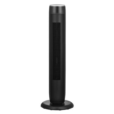 Mainstays 36" Tall 3-Speed Oscillating Tower Fan, MSWMT24JR, New, Black