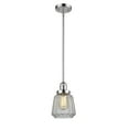 thumbnail image 4 of 201S-PC-G146-Innovations Lighting-Chatham - 1 Light Stem Hung Mini Pendant In Art Deco Style-8 Inches Tall and 7 Inches Wide-Polished Chrome, 4 of 7
