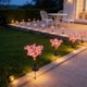 thumbnail image 4 of CaiYueKe Solar Powered LED String Lights Outdoor Garden Lights Waterproof Flower Lawn Lights for Patio Yard Pathway Walkway Landscape Decor Party Festival Decorations, 4 of 7