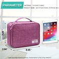thumbnail image 2 of Bolsa organizadora de cables de viaje YOUBDM impermeable con gran capacidad, 2 of 7