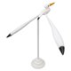 thumbnail image 5 of Estatua de gaviota, estilo de equilibrio blanco, base estable de madera duradera, figura de ave marina ampliamente utilizada para cafetería de oficina familiar, 5 of 5