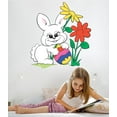 thumbnail image 2 of Wallhogs Easter Bunny II Cutout Wall Decal, 2 of 2