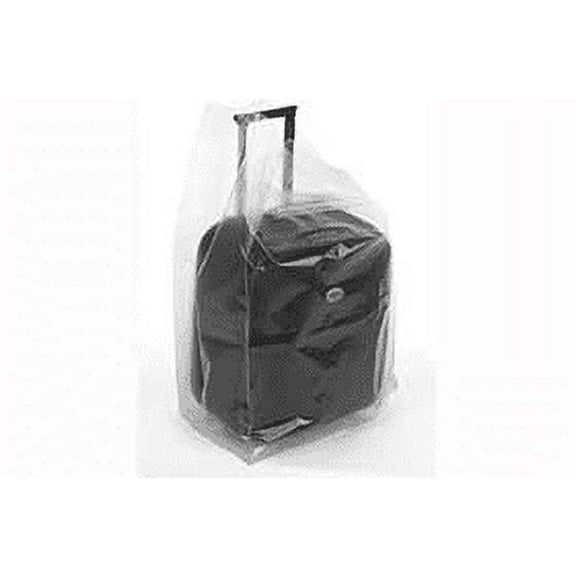Clear Gusseted Poly Bags 3 mil, 12W X 12D X 30L inches - Case of 250 Bags