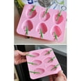 thumbnail image 6 of BNNG Fruit Popsicle Molds, Frozen Treat Molds, Summer-Themed Popsicle Molds, Diy Popsicle Molds, Summer Strawberry Shape Ice Tray Strawberry Silicone Mold Ice Cream Ice Tray, 6 of 9