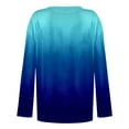 thumbnail image 5 of T Shirts For Women Comfortable Long Sleeve V Neck Shirts Lightweight Swea Fashion Tunic Tops Tshirts, 5 of 5