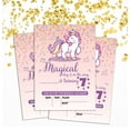 thumbnail image 2 of Darling Souvenir Pink Birthday Invitation Card Printable Elegant Fill or Write In Blank Party Invites 28 Pcs 5 x 7 Inches, 2 of 5