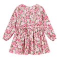 thumbnail image 4 of XXWXYD Girls Holiday Long Sleeve Midi Dress Casual 𝖲mocked Waist Swing A Line 𝖳wirly Skater Toddler Dresses Gown Frock Outfit Apparel Clothing Wear Garment Style, 4 of 4