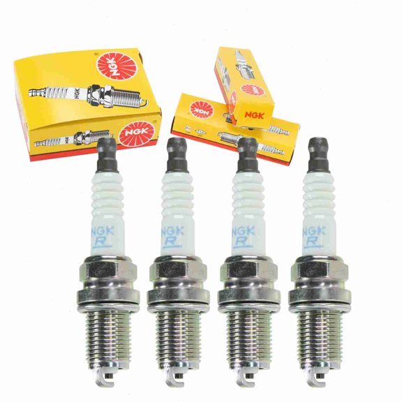 4 pc NGK Standard Spark Plugs compatible with Mazda Miata 1.6L L4 1990-1993