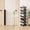Black, variant on YUCHANG Foldable Shoes Rack,Bamboo Shoes Organizer for Entryway ,Free Standing Rack, 5-Layers ,tawny