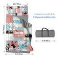 thumbnail image 5 of Kainsy Custom Deer Toddler Sleeping Mat for Girls, Personalized Name Pink Kindergarten Nap Mats for Kids, Personalized Girls Sleeping Bag with Pillowcase and Nap Blanket, 5 of 9