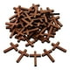 thumbnail image 1 of 100 piezas de dijes de cruz de madera, colgantes de cruz de madera, dijes de cruz, colgantes para bricolaje Marrón, 1 of 9