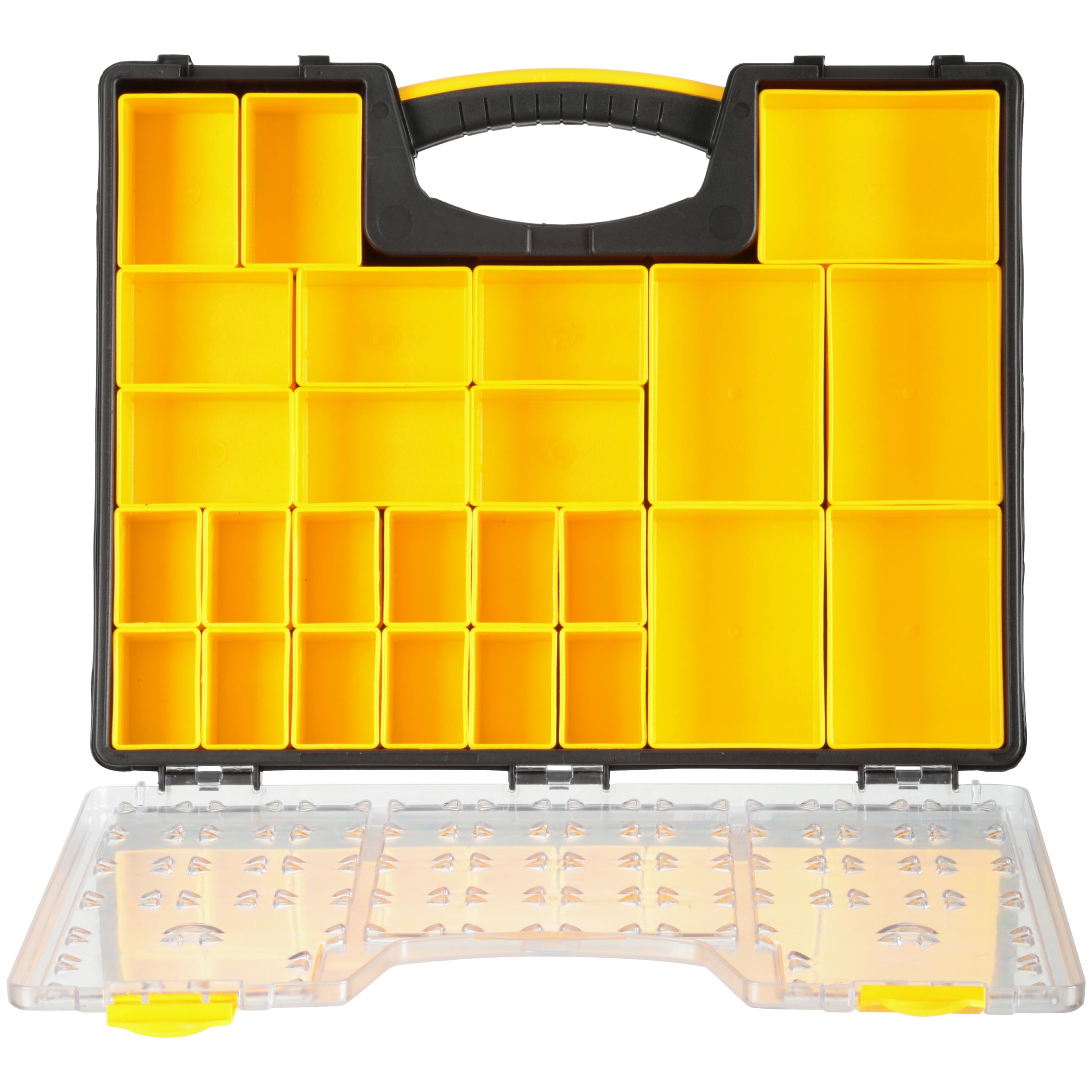 Stanley Part # 014725R - Stanley 25-Compartment Shallow Pro Small Parts  Organizer - Tool Boxes - Home Depot Pro