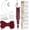 Wine red, variant on Macrame Kit for Beginners, DIY Dream Catcher Adults, Moon Wall Hanging Kit, Starter Craft Set - 3mm Cord, Beads, Metal Rings, Supplies (Wine red) Wine red