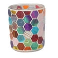 thumbnail image 2 of Colorful Candle Light Holder, Glass Candle Holder Warm Ambience Handcrafted  For Dining Table For Party, 2 of 8