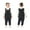Black, variant on Zwiiyzr 6M-6T Toddler Snow Pants Baby Winter Clothes Fleece Lined Boy Snowsuit Girl Sleeveless Suspender Ski Overalls Newborn Winter Jumpsuit Romper Navy