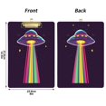 thumbnail image 5 of FORMRS Acrylic Clipboard with Low Profile Clip Standard A4 Letter Size, 12.5" x 9", Colorful UFO, 5 of 8