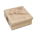 thumbnail image 1 of Kinkajou Honey Bear Square Rubber Stamp Stamping Scrapbooking Crafting - Medium 1.75in, 1 of 7