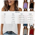 thumbnail image 3 of FAWUUDO Women's Tank Top Linen-Like Cotton - Loose Fit V-Neck Solid Sleeveless Blouse for Casual Daily, 3 of 8