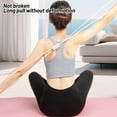 thumbnail image 3 of 8 word tensioner, home fitness elastic band, yoga equipment, open shoulder back stretching device pink, 3 of 7