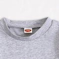 thumbnail image 5 of Kids Boys Easter Short Outfit Letter Print Short Sleeve Tee Tops and Drawstring Shorts Set Baby Boy Easter Clothes, 5 of 6