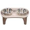 thumbnail image 6 of Ymiko Large Elevated Feeder,Dog Bowl Tray Pet Dining Table Double Stainless Steel Bowl Dog Feeder Non‑Slip Pet Bowl,Raised Pet Bowl, 6 of 8