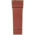 thumbnail image 3 of 1 3/4"W x 6"D x 6"H Small Olympic Wood Vintage Decor Bracket, Salvage Red, 3 of 6