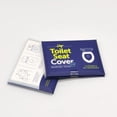 thumbnail image 1 of Paquete de exportación de 10 piezas de alfombrilla de baño desechable con agua soluble para viaje, papel higiénico, 1 of 4