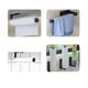 thumbnail image 5 of Estante De Trapo De Cocina Sin Perforaciones De Aluminio Espacial Estante De Almacenamiento De Envoltura De Plástico Estante De Papel En Rollo Yuarrent HA027353-02, 5 of 7