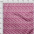thumbnail image 3 of oneOone Viscose Chiffon Pink Fabric Floral Craft Projects Decor Fabric Printed By The Yard 42 Inch Wide-G5, 3 of 4