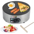 thumbnail image 3 of Zzistar 1500W Commercial Electric Crepe Maker With Includes Batter Spreader and Temperature Control, Cast Iron Cooking Surface, 3 of 5