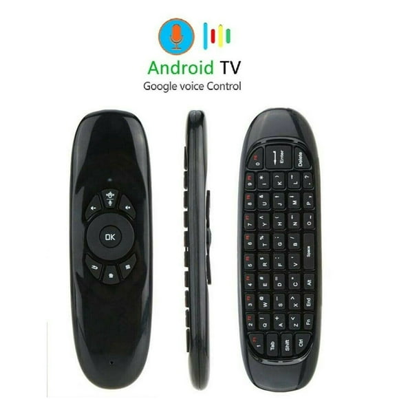 Voice Remote Google Control Air Mouse Keyboard for PC Android Smart TV Kodi Box