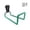 Green, variant on Garden Hose Holder Wall Mount, Heavy-Duty Metal Hose Hanger with Installation Hardware, Multi-Color Wall Hook for Water Hose and Outdoor Tools, 7.8 x 5.0 x 5.3 Inch