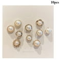 thumbnail image 2 of Bangcool Broche Bouton Mignon Mode 10 Pcs Bouton Décoratif Couverture Mini Broche, 2 of 6