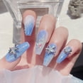 thumbnail image 1 of dianhelloya Nail Art Jewelry Exquisite DIY Lightweight Starfish Nail Rhinestone Jewelry 9, 1 of 8