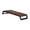 brown and black, variant on Almencla Computer Monitor Riser Desk Shelf Riser Desktop Shelf Portable Wood Easy to Install Monitor Stand Desk Computer Monitor Stand black