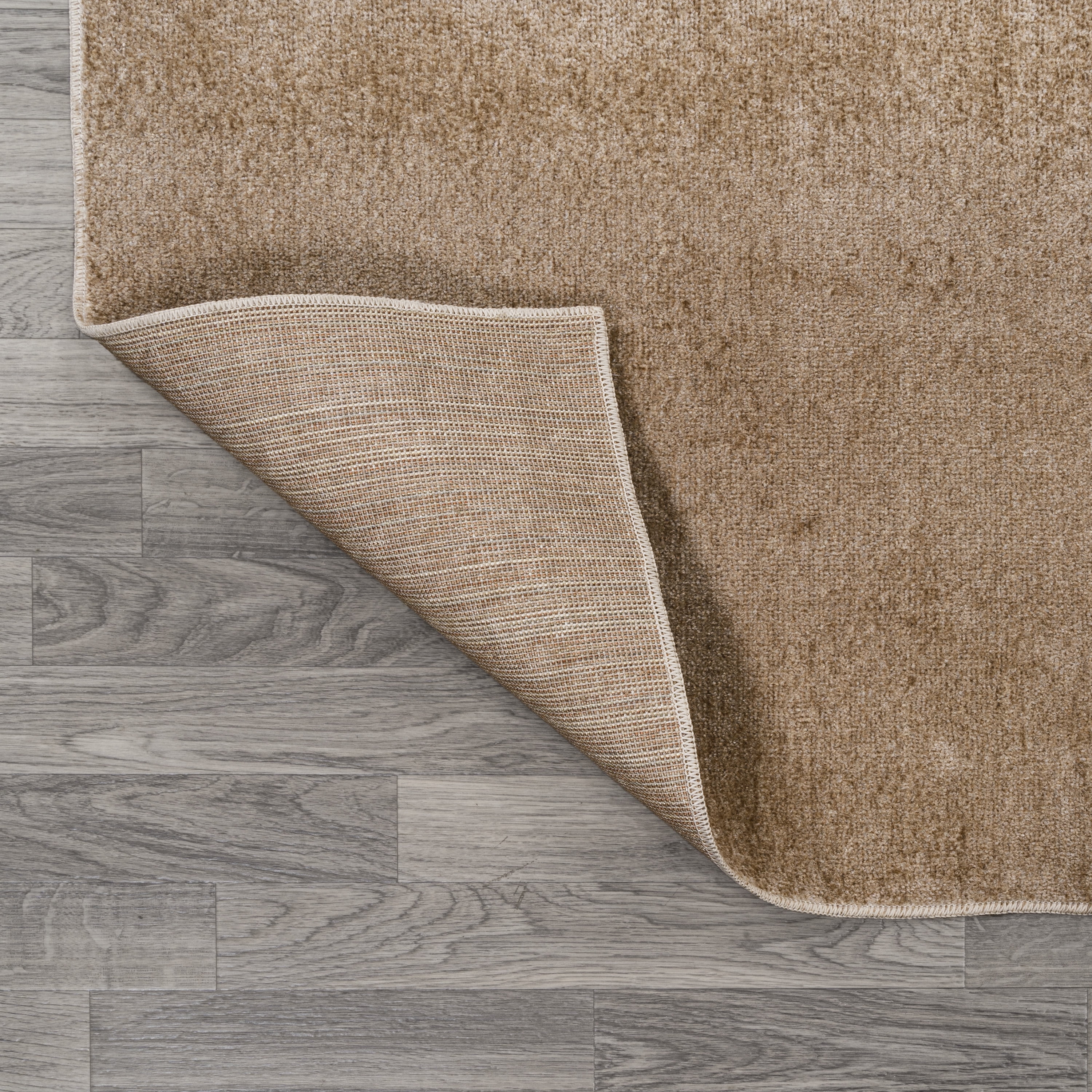 JONATHAN Y WASHABLE 4 x 6 Area Rug, Twyla - Brown, WSH300D-4