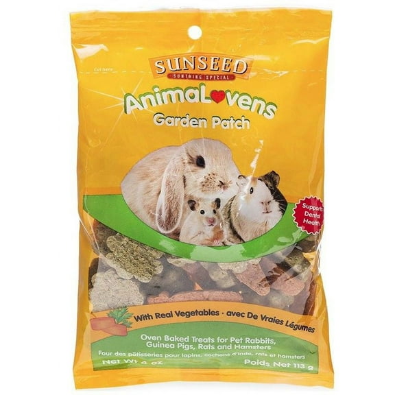 Sunseed AnimaLovens Garden Patch for Small Animals [Small Pet, Small Pet Treats] 4 oz