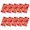 B Red, variant on sunsanly 10 Pcs Red Envelopes 2025 Chinese Snake Lunar New Year Red Packets Portable Blessing Red Lucky Money Envelopes for New Year Party
