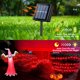 thumbnail image 2 of Guirnalda de luces solares QITONG, paquete de 4 unidades, 100 LED, 10 m, rojas, impermeables, 2 of 8