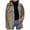 Khaki, variant on Bmisegm Womens Knit Long Shacket Jacket Oversized Casual Button Down Dressy Shirts Vintage Boyfriend Blouse Jackets for Women Khaki M
