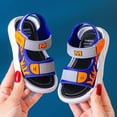 thumbnail image 5 of TOWED22 Kids Hiking Sport Sandals with Back Strap Adjustable Athletic Orthopedic Walking Sandals for Boys Girls(Blue,11), 5 of 5
