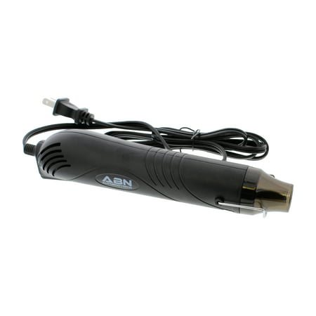 ABN Mini Heat Gun for Heat Shrink Tubing and Drying, 120V, 60Hz,