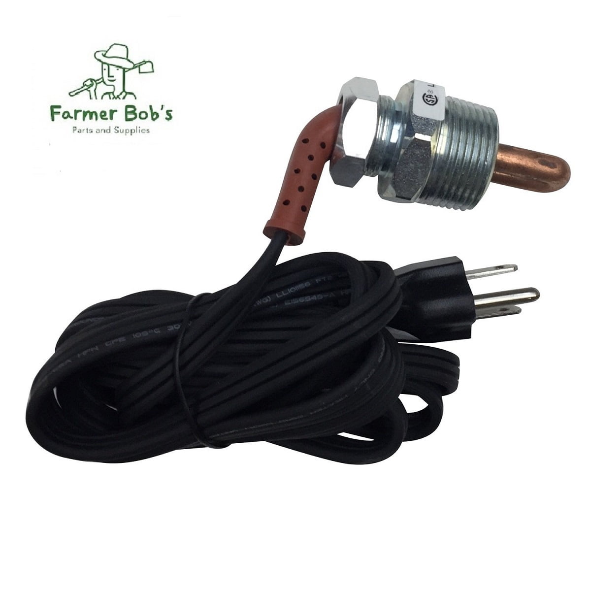 Kat's Frost Plug Engine Heater 15/8" NPT 600 Watts w/ 120 Volt Cord