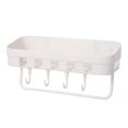 thumbnail image 2 of Estante para , Estante Adhesivo para Baño, Estante Sin , Estante de Almacenamiento Giratorio Montado en La Pared, Organizador, Soporte para Blanco Baoblaze Estante de baño, 2 of 7