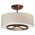 thumbnail image 2 of Minka Lavery - City Club - 3 Light Semi-Flush Mount in Transitional Style - 9.75, 2 of 4