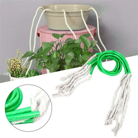 

Yanguio Self-Watering Garden Indoor Plant Cotton Potted Line Rope Wick-Cord 5PCS for Patio & Garden Horticultural water basin Clearance